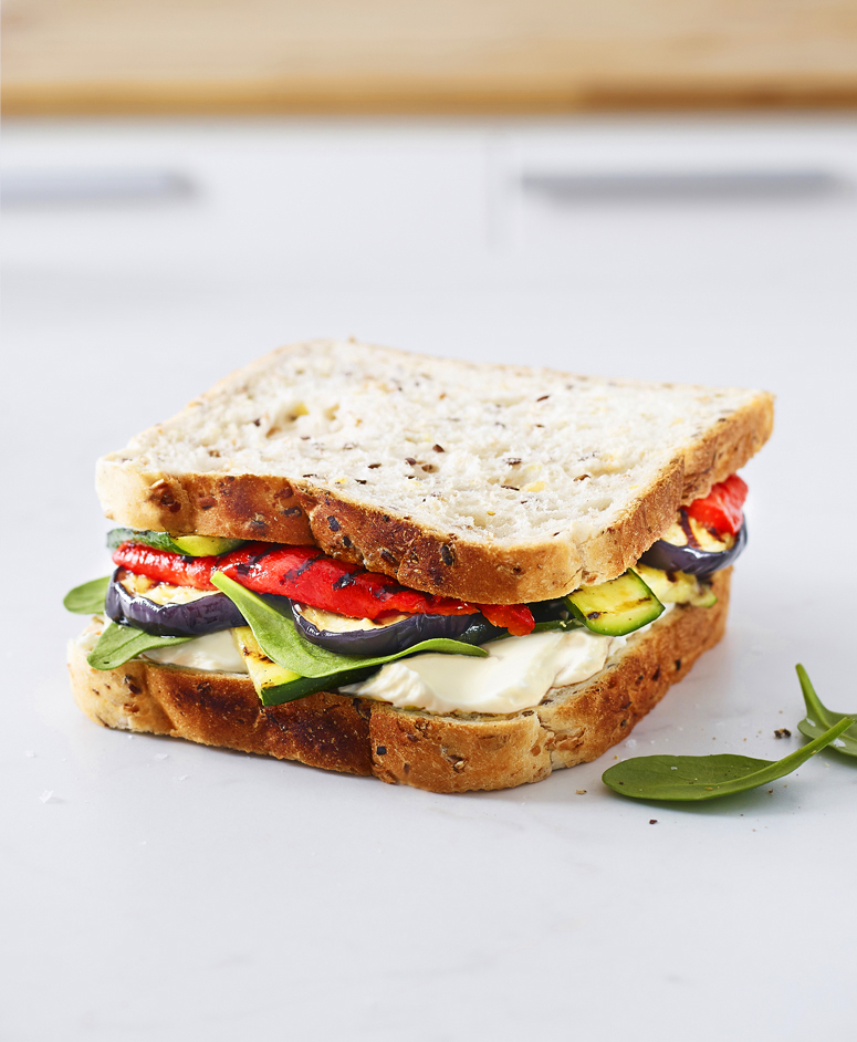 Vegan Grilled Vegetable Sandwich